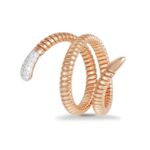 Anel de Ouro Rosa K DI Kuore 434091