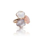 Anel Petit Joli Bouquet Lunaire em Ouro Rosa 18k