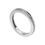 Aliança Quadratu 001 em Ouro 18K com Diamantes