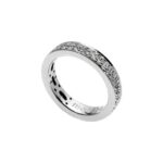 Anel Monseo Moments em Ouro Branco 19.2K com Diamantes