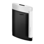 S.T. Dupont Slim 7 Acendedor Preto Fosco e Cromo Escovado