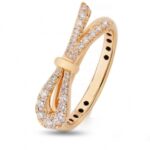 Anel Bague Diamants Emma Gioielliamo em Ouro Amarelo 18K