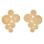 Brincos Sara Sousa Pinto Roots em Prata 925 Plaqueada a Ouro