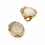 Anel e Pendente Ouro Madre Pérola com Quartz e Bts AN2950/BQ01758