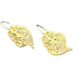 Brincos em Prata 925 com Filigrana – 3 cm | 2 g