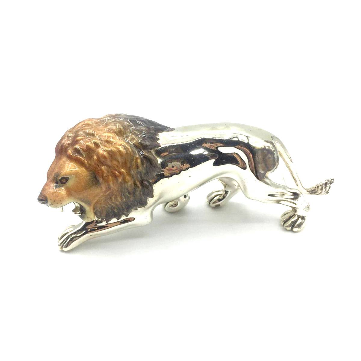 public-68 Biblot Leão Prata Esmalte BB00890 - Image 1