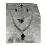 Conjunto de Colar, Brincos, Anel e Pulseira em Prata 925