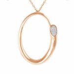 Colar K Di Koure em Ouro rosa 451332